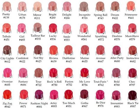 dior sample lipstick|Dior lipstick color chart.